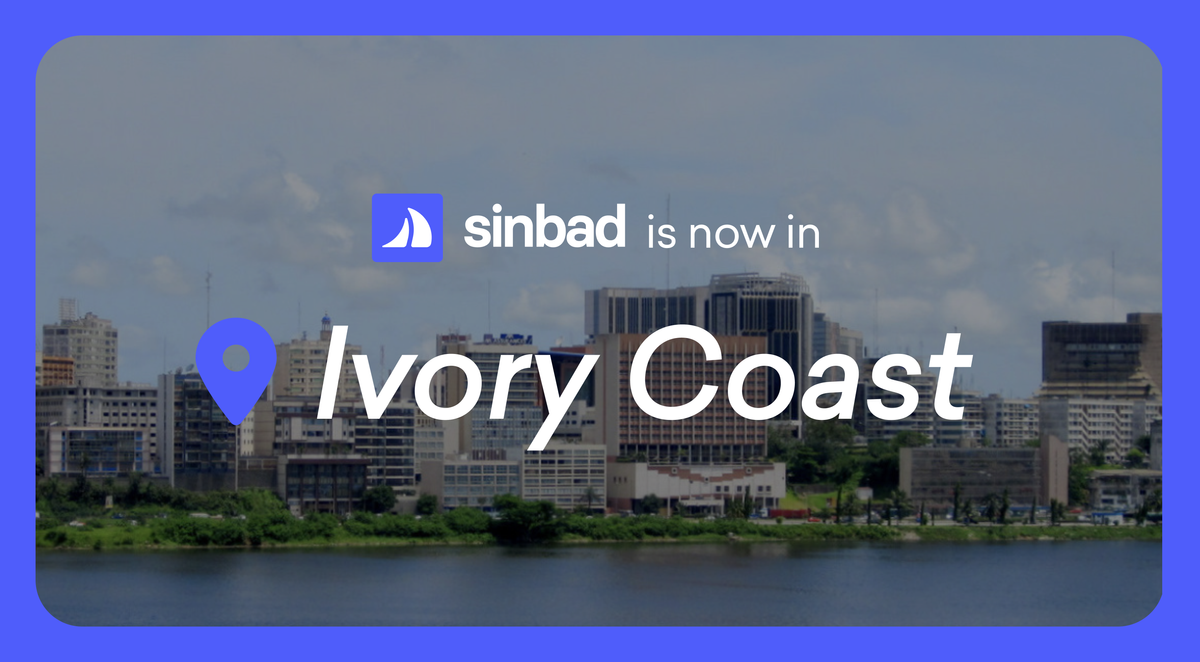 Sinbad expands to Ivory Coast making it easier to buy Bitcoin